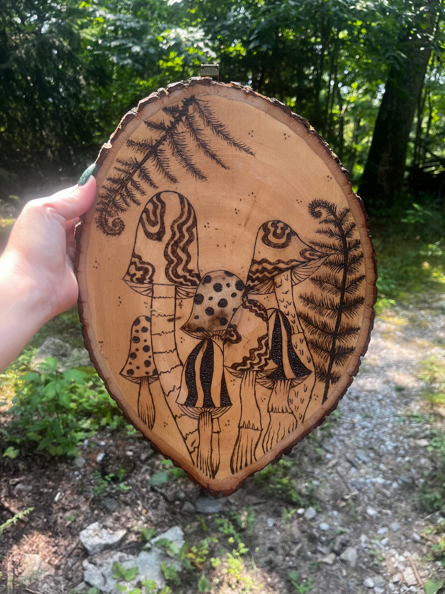 Ferns And Trippy Caps